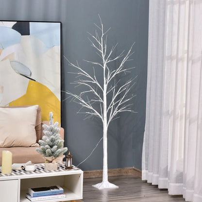 5FT Garden Birch Tree Light, 58 Warm LEDs, 8 Modes, Indoor Outdoor Artificial Tree Light at Gallery Canada