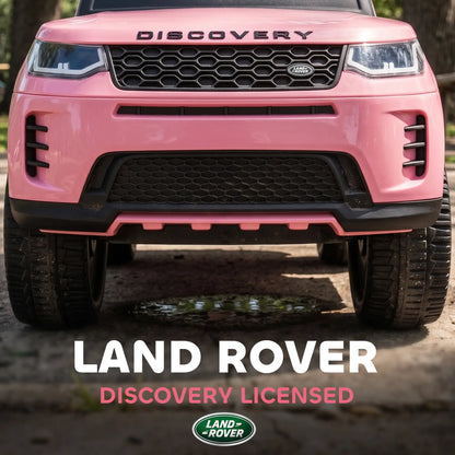 Land Rover Discovery 2-in-1 Ride On Push Car with Storage, Pink Push Cars for Toddlers at Gallery Canada