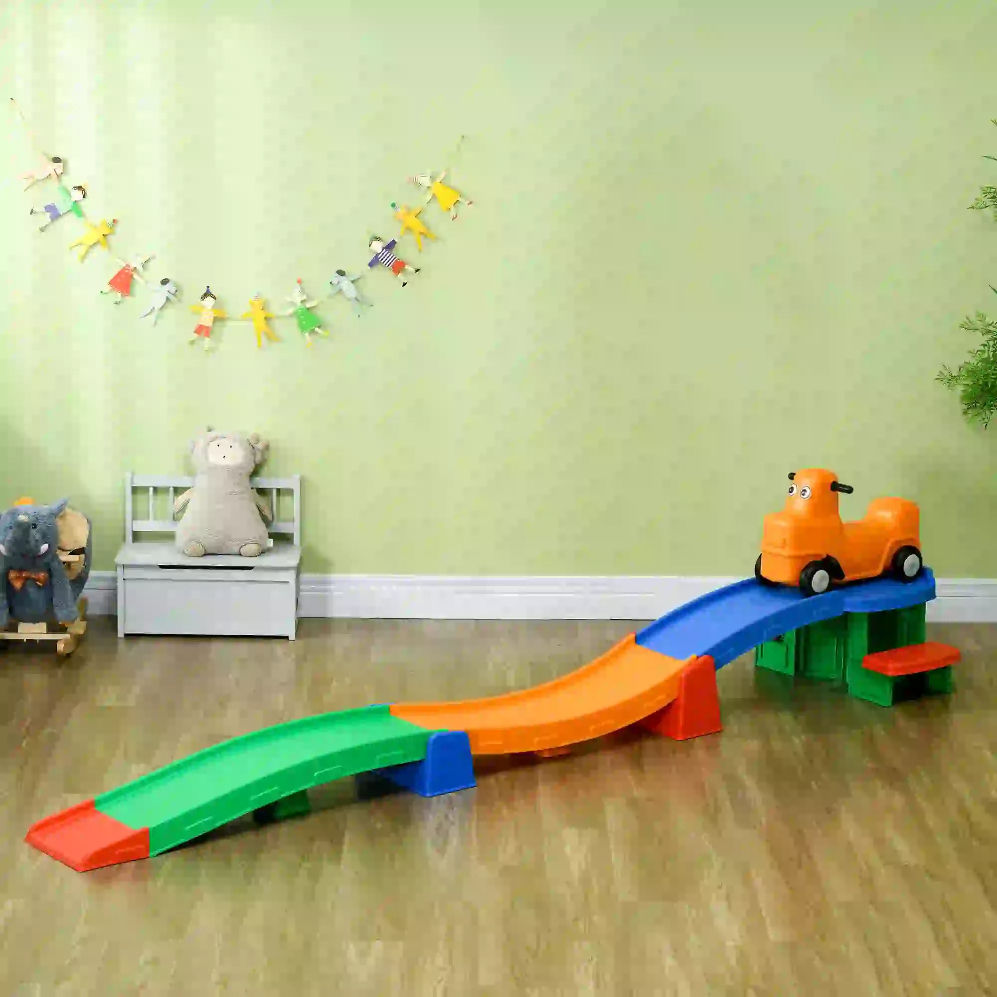 9.8 ft Roller Coaster For Kids, 4 Piece Toddler Ride On Toy Push Cars for Toddlers at Gallery Canada