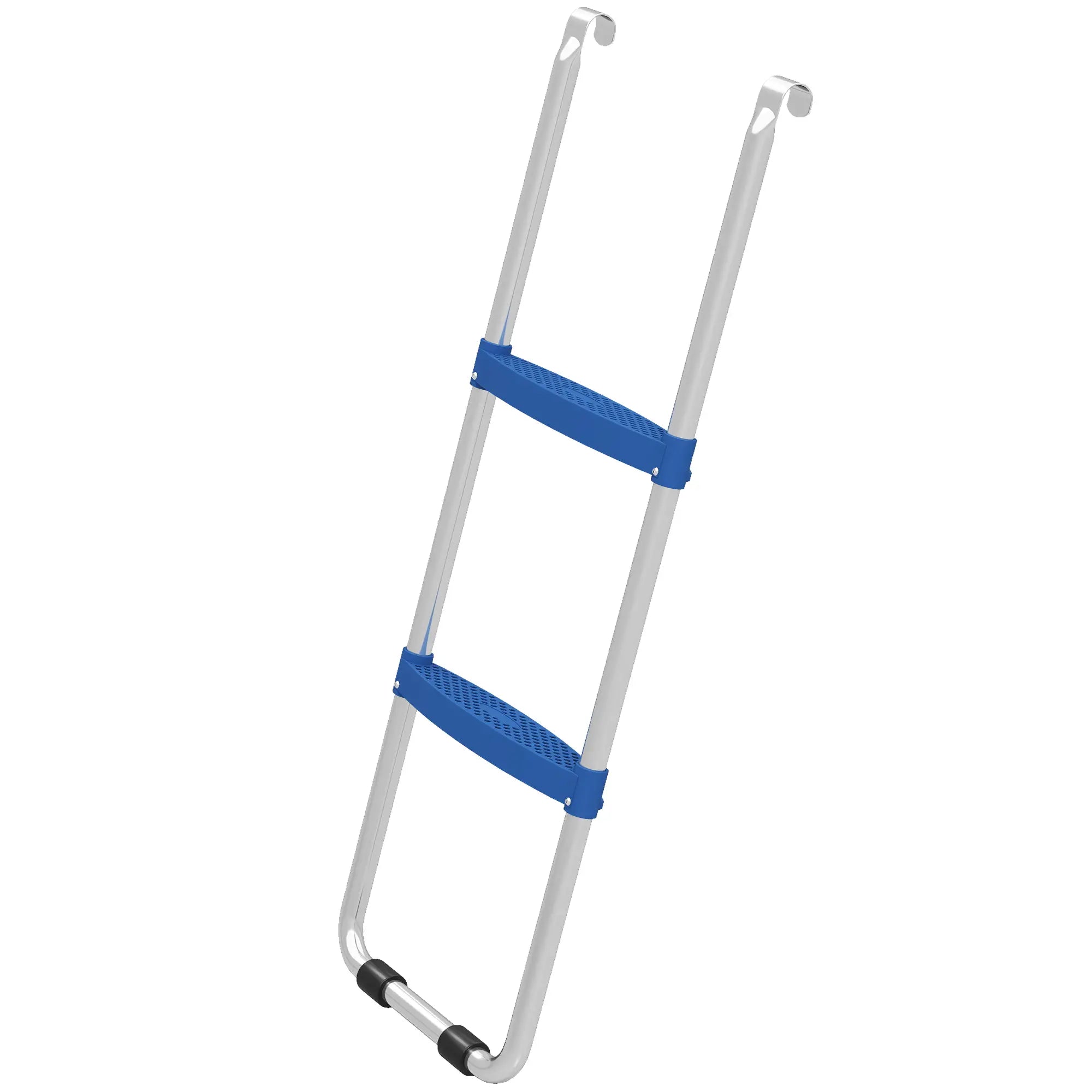 Trampoline Ladder, 2 Steps, Galvanized Steel, 330LBS Capacity Trampolines Blue at Gallery Canada