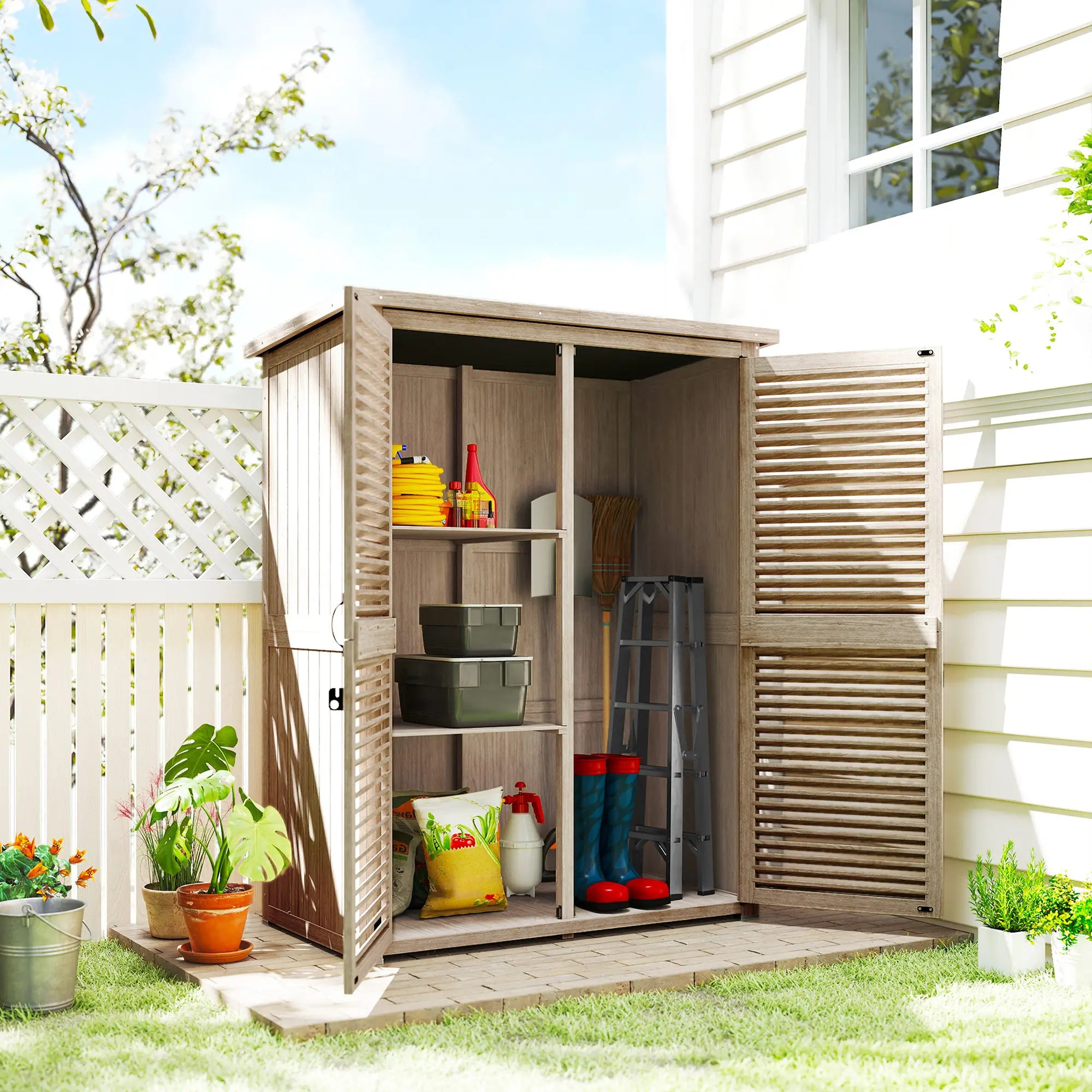 Wooden Garden Shed, 50