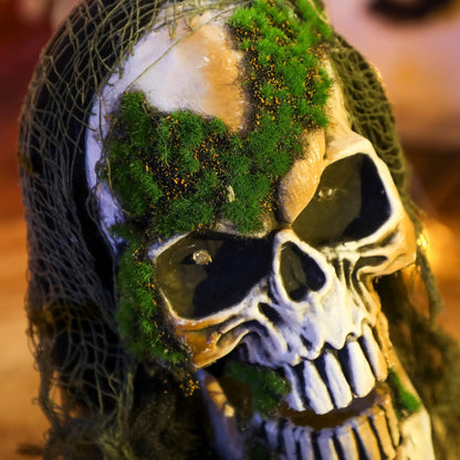 Animated Skeleton with LED Eyes, Battery Operated Halloween Decor Halloween Decorations at Gallery Canada