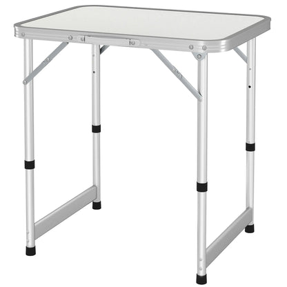 Folding Picnic Table, Aluminum Frame, Camping Dining Table, Silver Picnic Tables & Camping Chairs at Gallery Canada