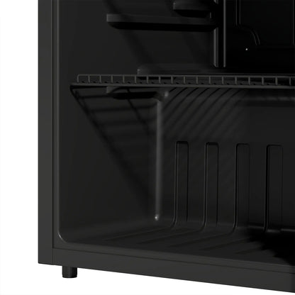 3.2 Cu.Ft Beverage Refrigerator, 139 Can Beverage Fridge Cooler with Double-Layer Glass Door Small Kitchen Appliances at Gallery Canada