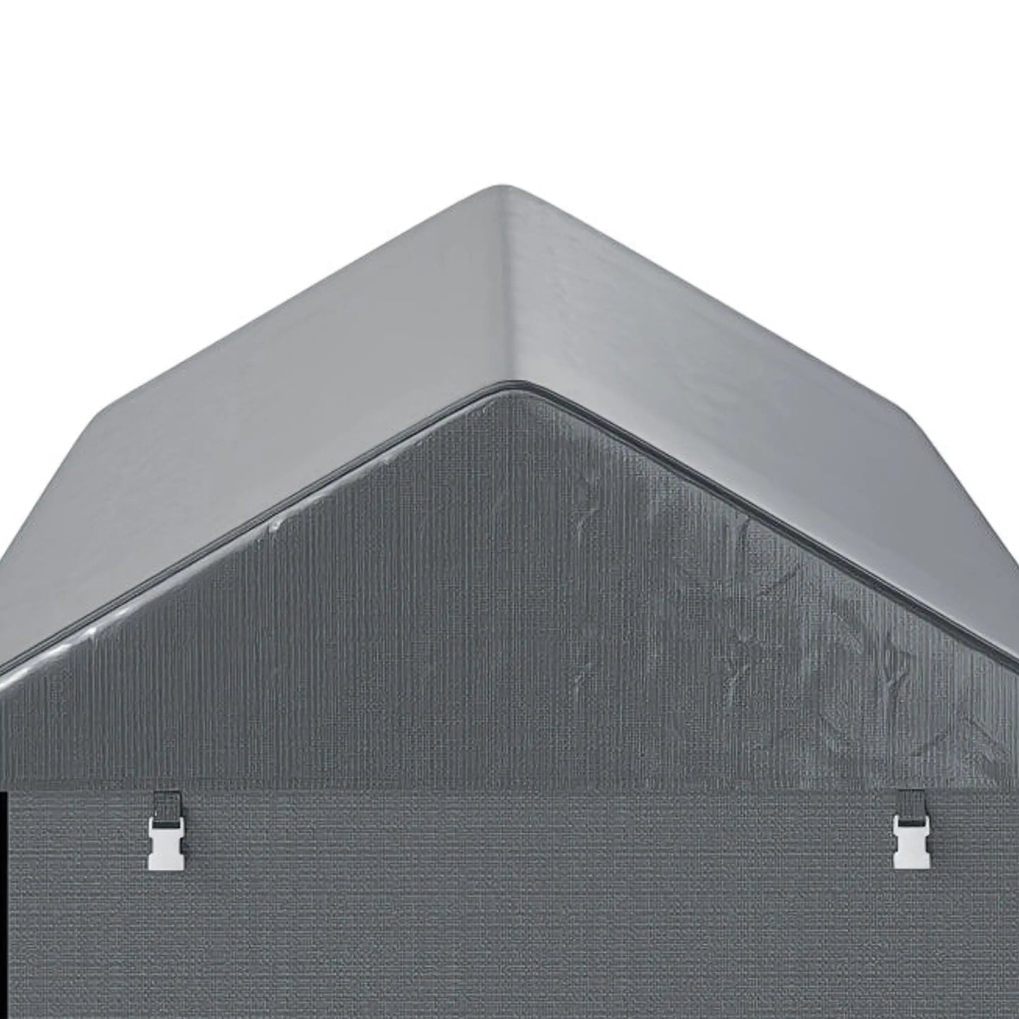 Bike Storage Shed, Motorcycle Shelter, Galvanized Steel, 4x6 Ft, Green Sheds at Gallery Canada