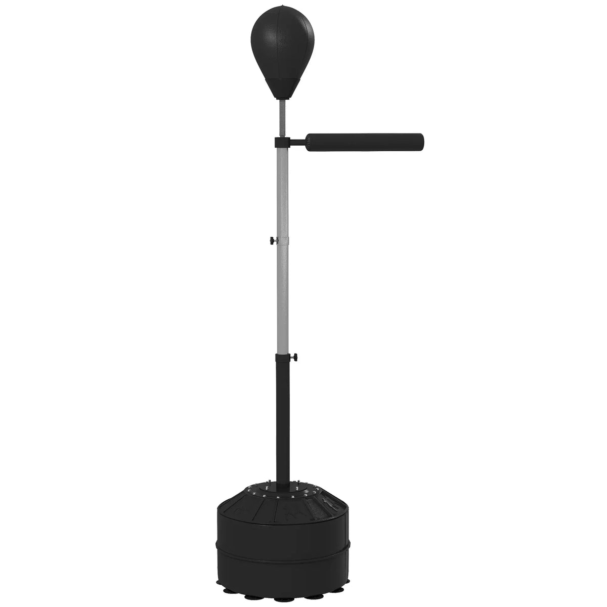 Freestanding Boxing Punch Bag, 63"-80.7" Adjustable Height, Black Strength Training Equipment Black at Gallery Canada