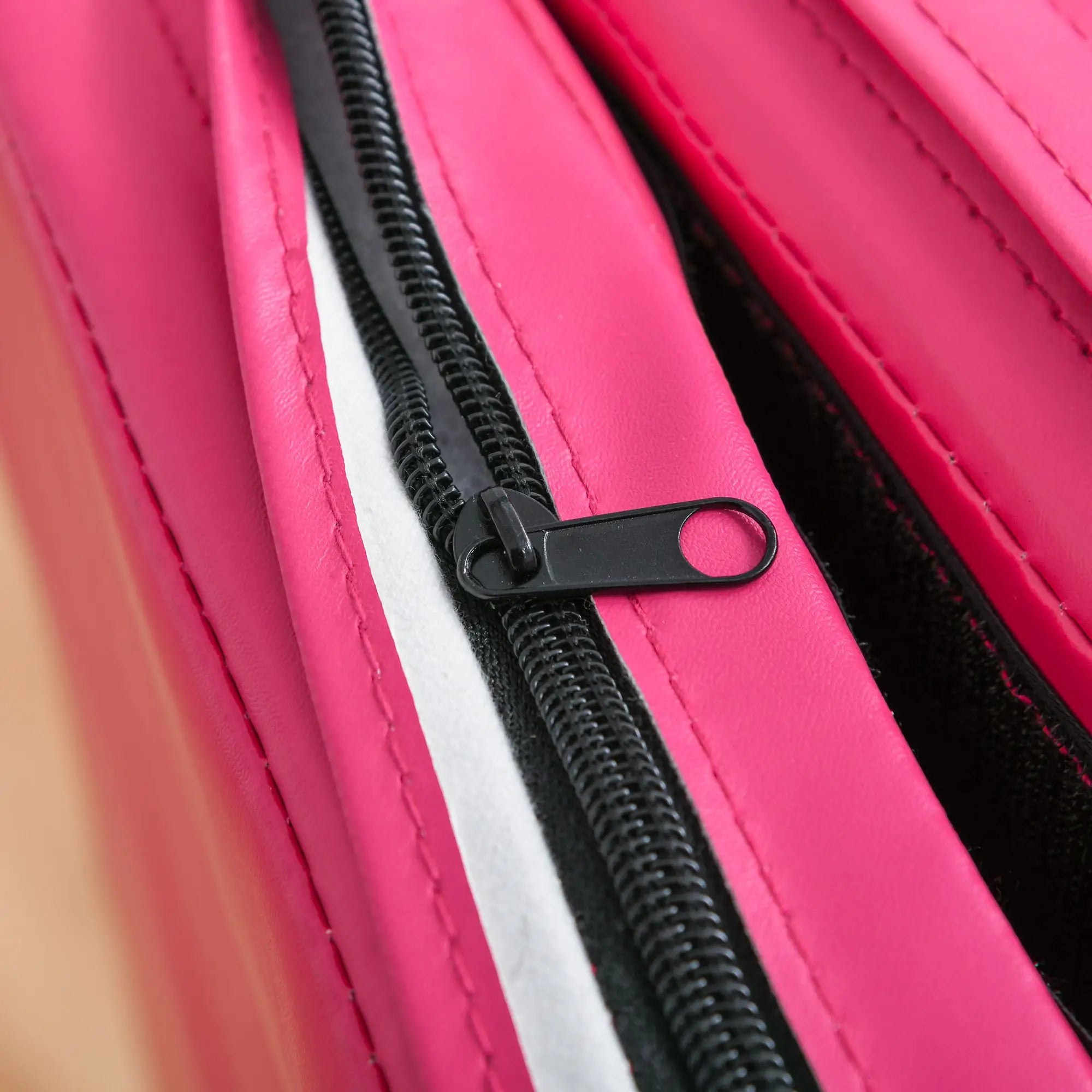 4'x10'x2'' Folding Tumbling Mat, Exercise Mat for Yoga, MMA, Pink and Purple Gymnastics Mats at Gallery Canada