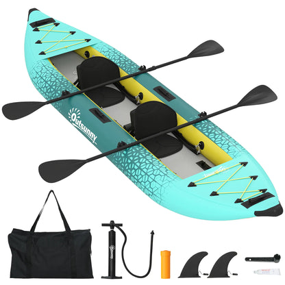 Inflatable Paddle Board, 12'6"x37", 506lbs, Yellow and Grey Water Sports & Boating Supplies Blue, Yellow at Gallery Canada