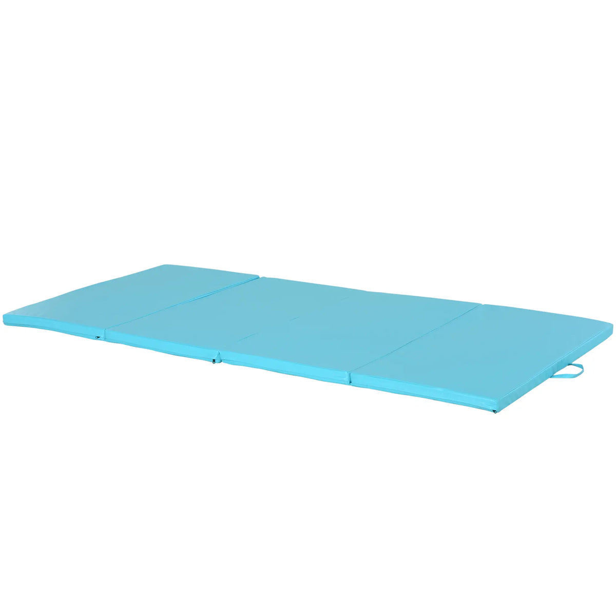 4'x8'x2" Folding Gymnastics Mat, Exercise Mat For Yoga MMA, Light Blue Gymnastics Mats at Gallery Canada