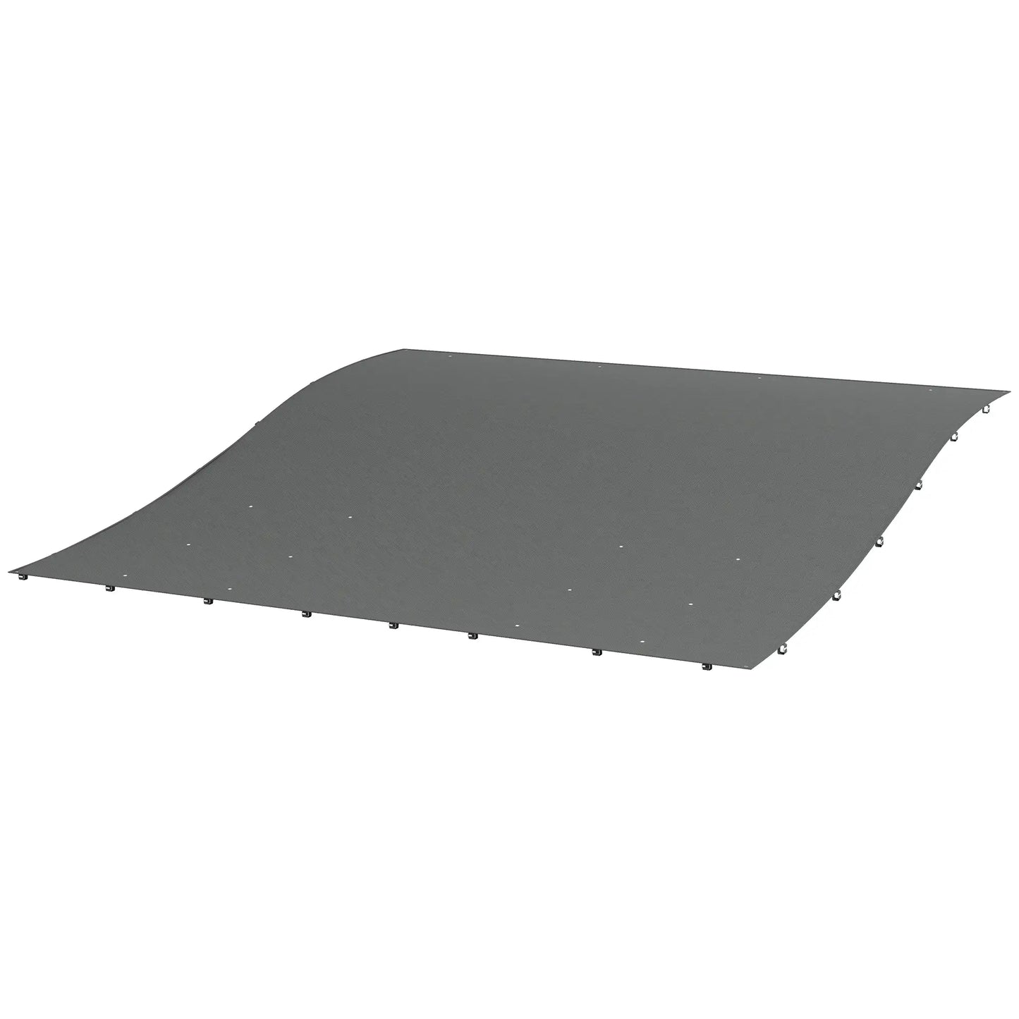 Canopy Replacement, Pergola Shade Cover, 10' x 10', Dark Grey Gazebo Canopy Replacement Dark Grey at Gallery Canada