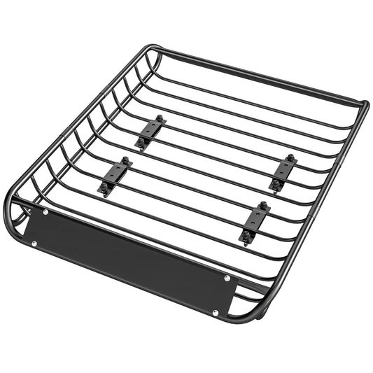 Heavy Duty Roof Rack Cargo Basket, 46" x 36" x 4.5", 330LBS Capacity Automotive Black at Gallery Canada