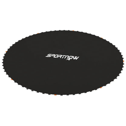Trampoline Mat Replacement, 12ft, with Spring Pull Tool, 72 V-Hooks, Black Trampolines Black at Gallery Canada