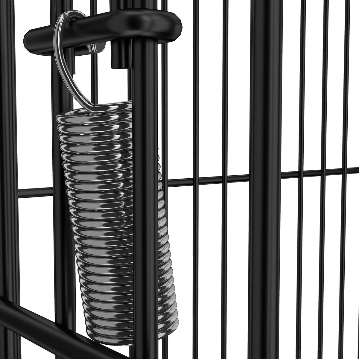 Bird Cage Portable w/ Slide-Out Tray Travel Cage for Parakeets w/ Perch &; Food Bowls Black Bird Cages at Gallery Canada