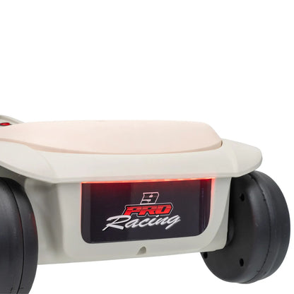 12V Electric Wiggle Car, 2 Speed, Music, Lights, White Electric Toy Cars at Gallery Canada