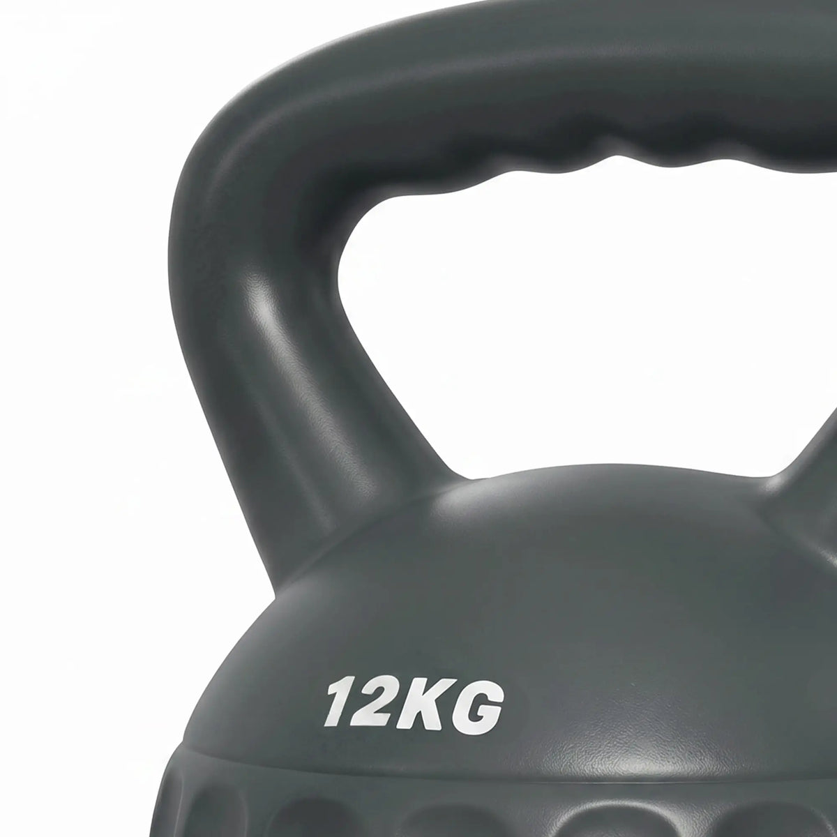 26 lbs Kettlebell With Non-Slip Handle, Home Gym Weight Lifting, Grey Strength Training Equipment at Gallery Canada