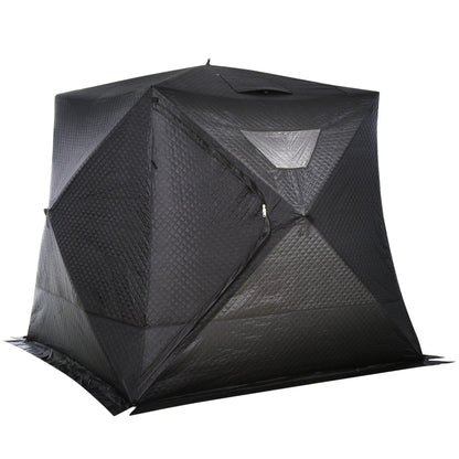 4-Person Insulated Ice Fishing Tent, Portable Shelter, Carry Bag, -22℉ Ice Fishing Tents at Gallery Canada