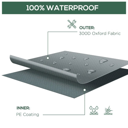 Waterproof Outdoor Furniture Cover, 97" x 65" x 26", Grey Patio Furniture Covers at Gallery Canada