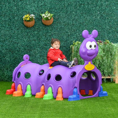 Lion Design Kids Tunnel, 3-6 Years, Purple Children's Play Tunnels at Gallery Canada