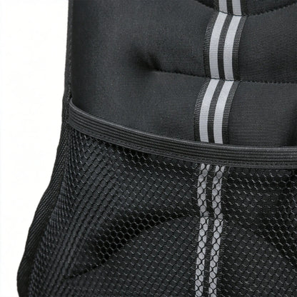 22 lbs Weighted Vest, Adjustable Straps, Pocket, Reflective Strips, Men Women Strength Training Equipment at Gallery Canada