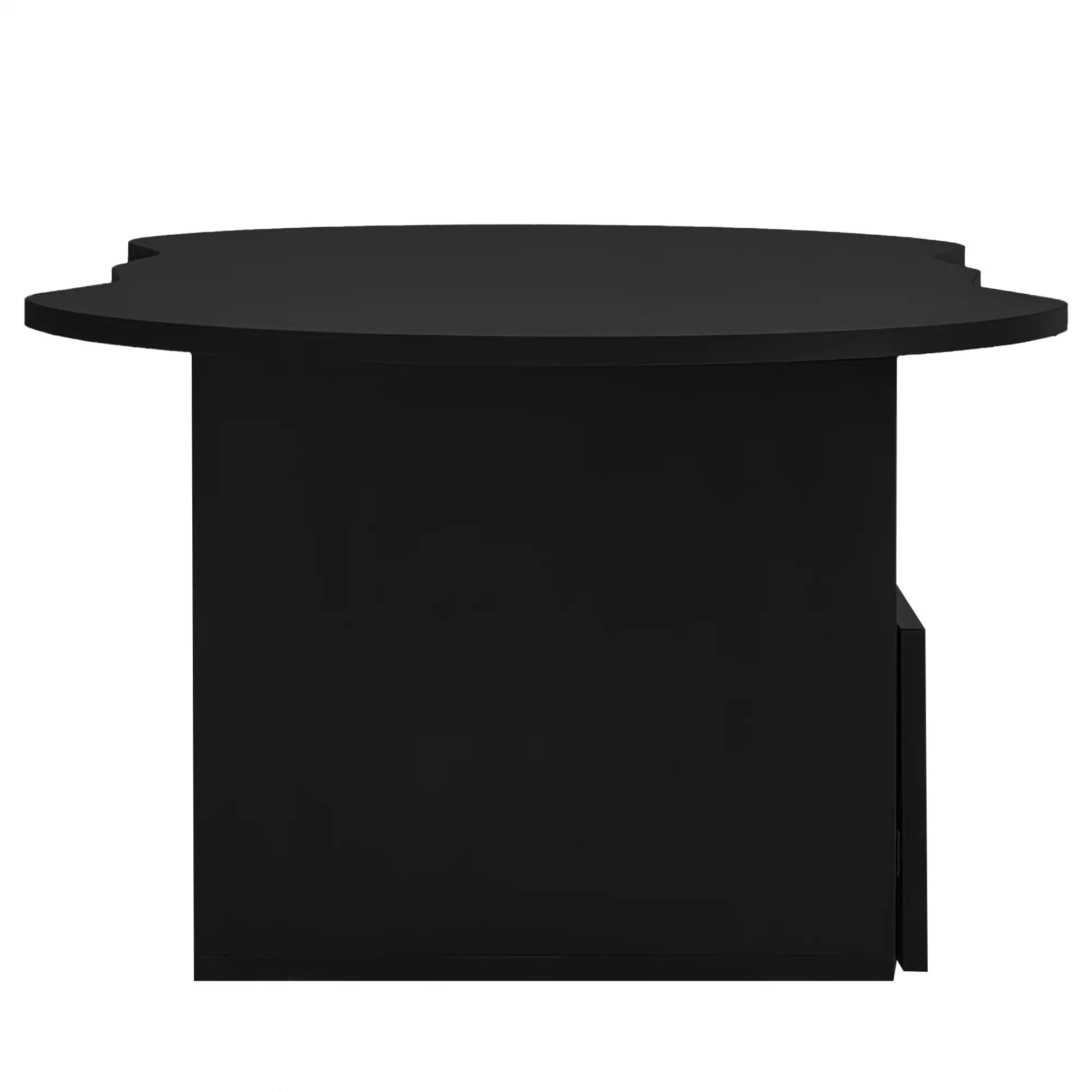 Coffee Table with Drawer, Open Storage, 39.5