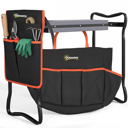 Garden Kneeler And Seat, 330lbs Heavy Duty Gardening Stool