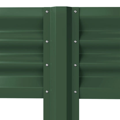 31.5" Green Raised Garden Bed, Storage Shelf, Elevated Planter, Green Elevated Garden Beds at Gallery Canada