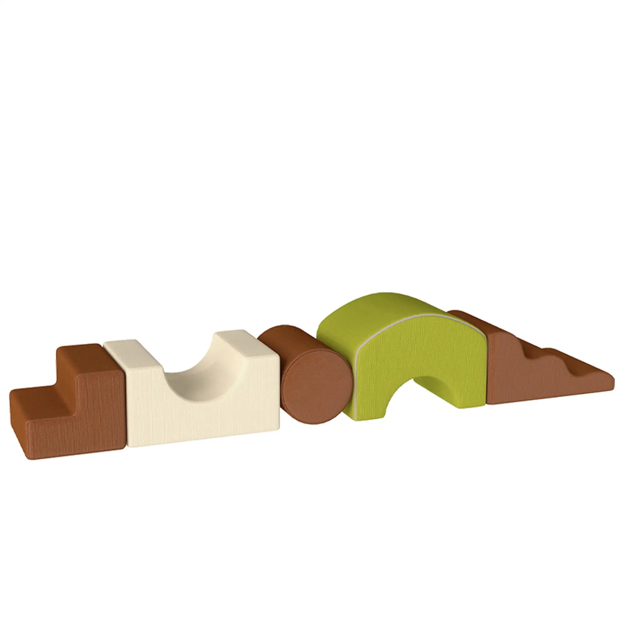 5-Piece Foam Climbing Blocks, Non-Slip, Washable Cover for Crawling Kids Gym & Playmats at Gallery Canada