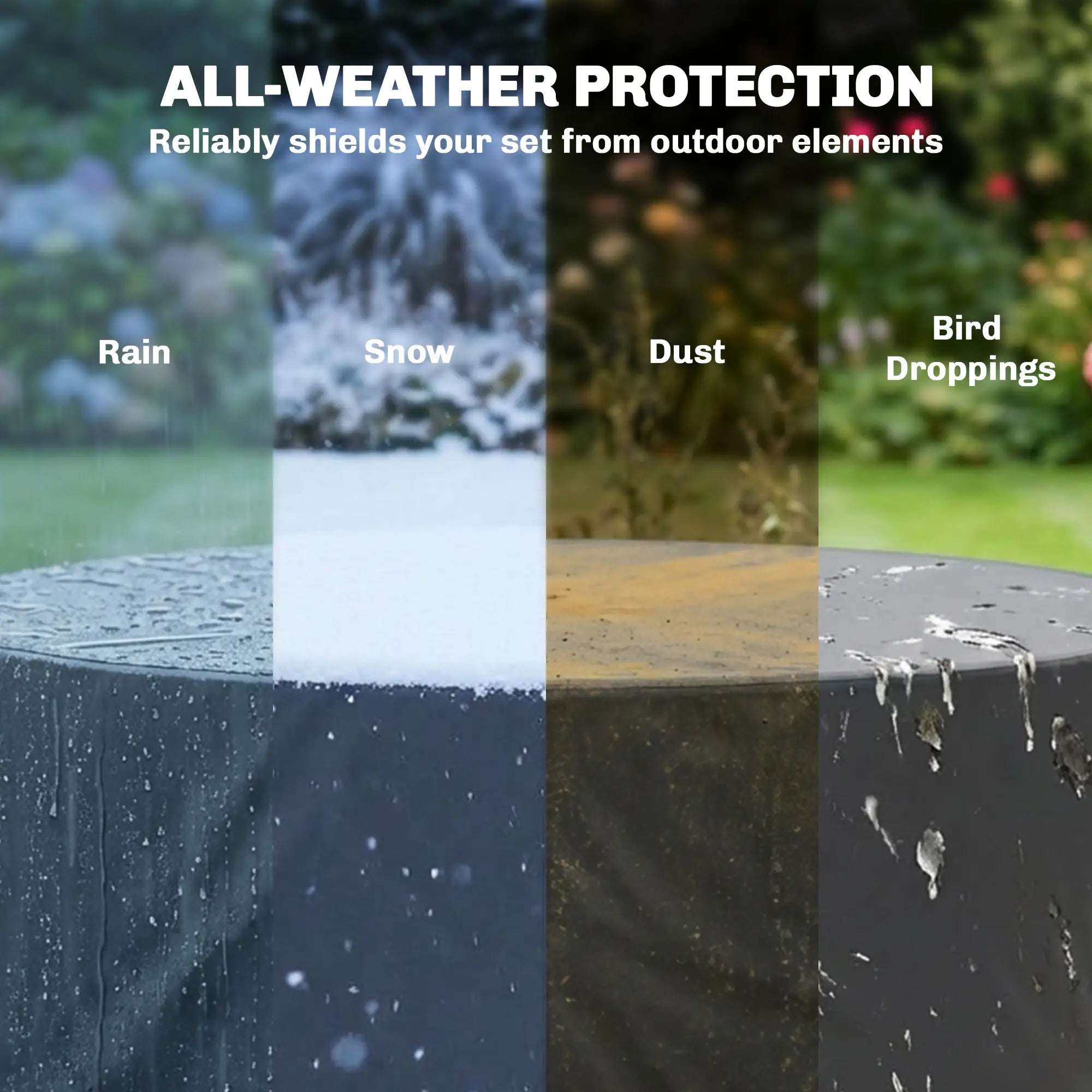 Heavy Duty Outdoor Patio Furniture Cover, Waterproof 84.3