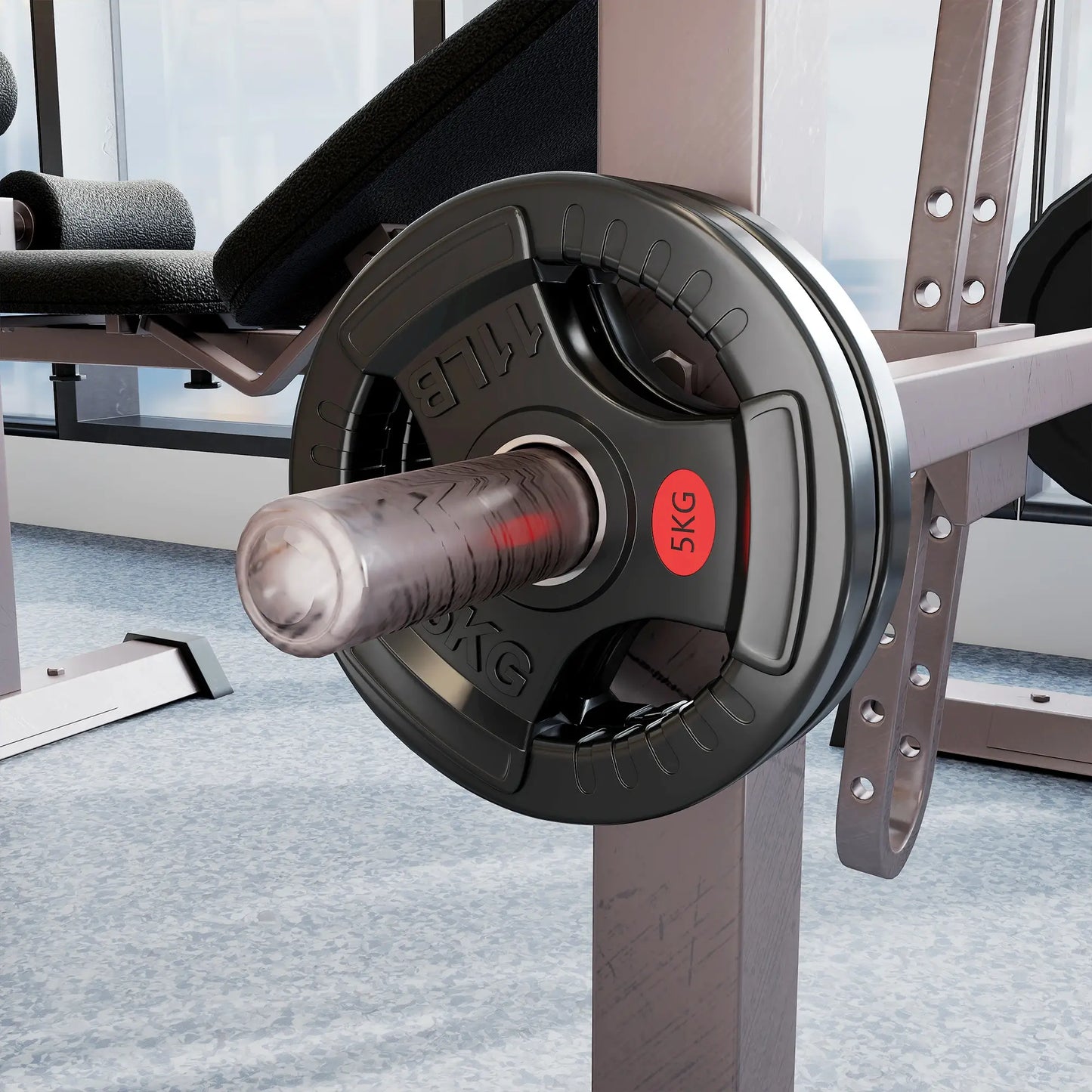 Weight Plates Set, 2-Inch Barbell Weights, Tri-Grips, 2 x 11lbs Dumbbells & Barbells at Gallery Canada
