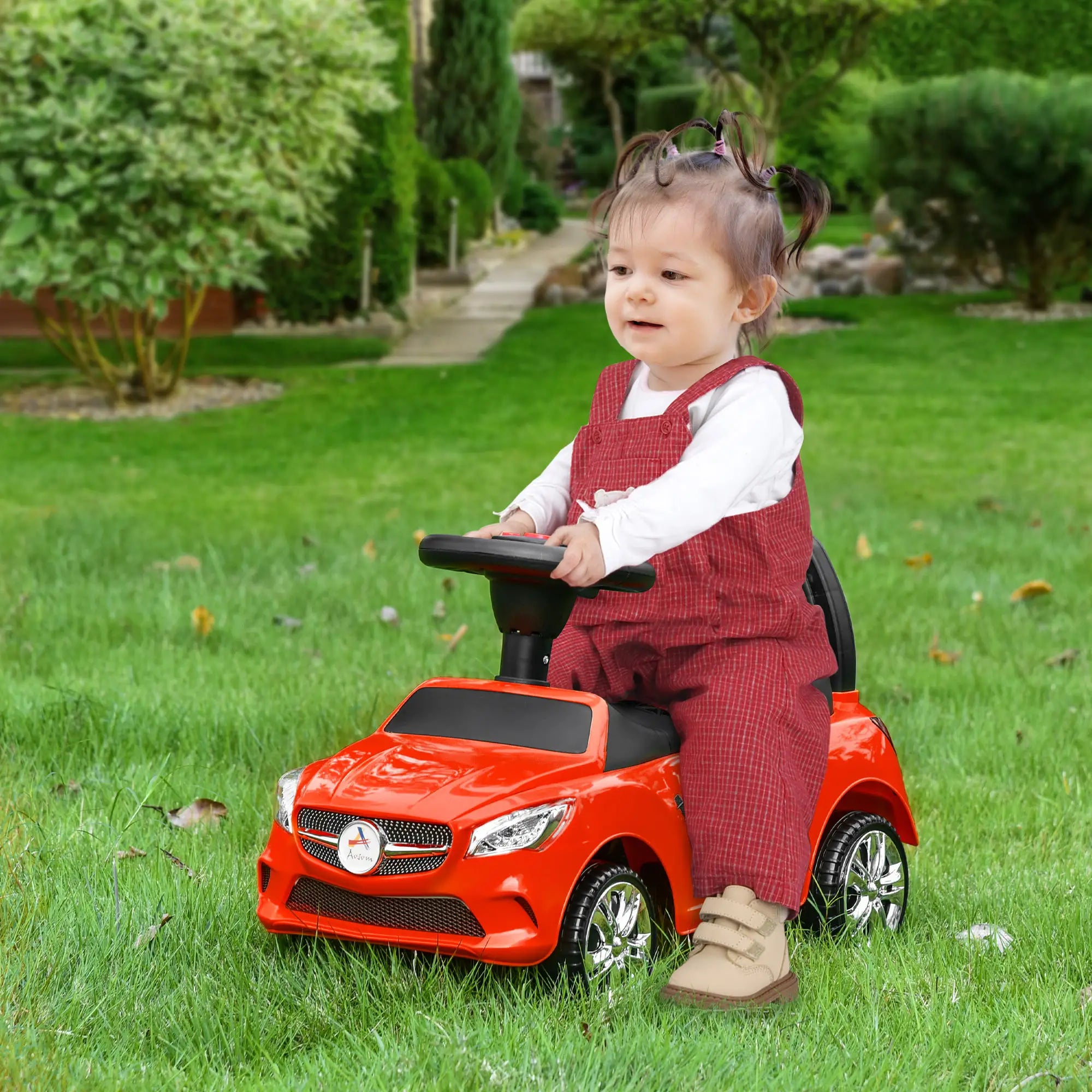 Kids Ride On Push Car, Foot-to-Floor Sliding Toy, Red Push Cars for Toddlers at Gallery Canada