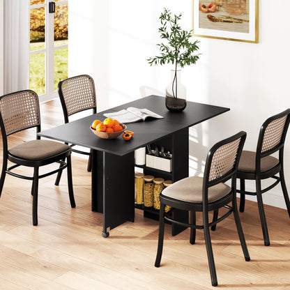 Extendable Dining Table, Collapsible Folding Table, Black Bar Tables & Dining Tables at Gallery Canada