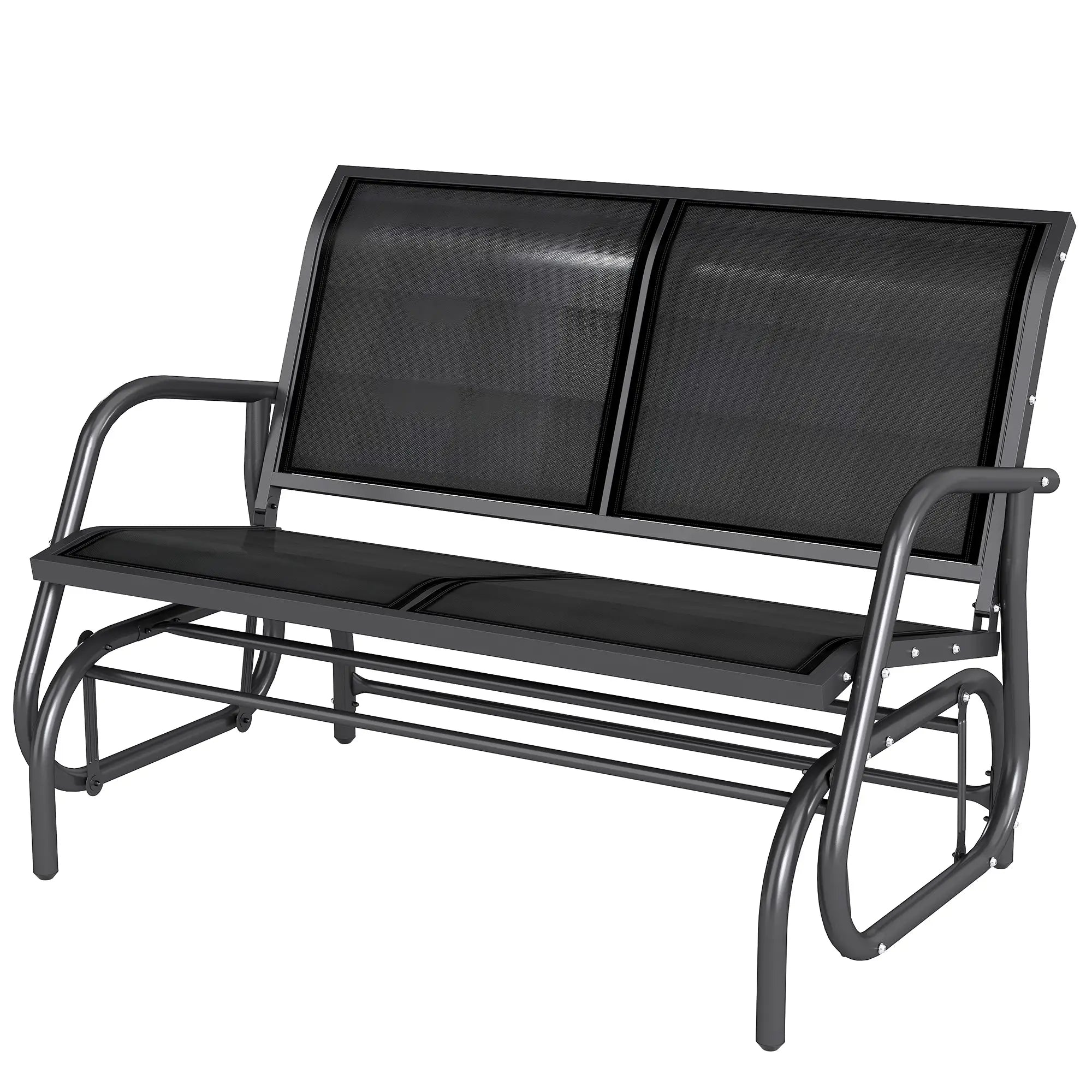 Outdoor Patio Glider Bench, Heavy-Duty Steel Frame Outdoor Gliders at Gallery Canada