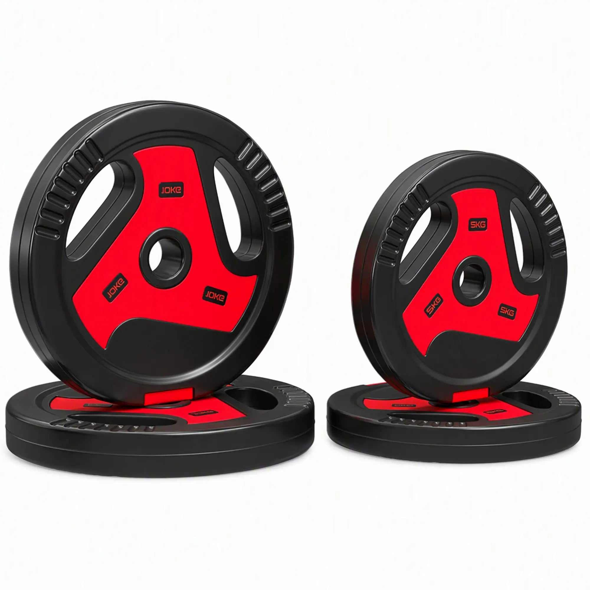 4-Piece 66 lbs Weight Plates Set, Sand-Filled with Handles, 1