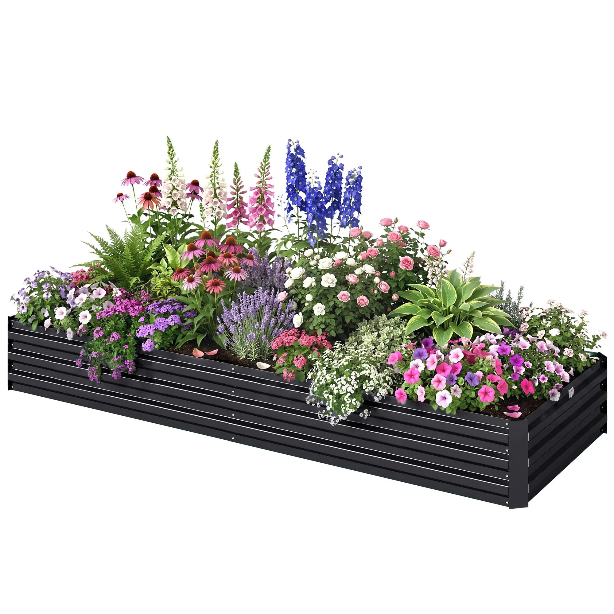 Galvanized Raised Garden Bed, 95