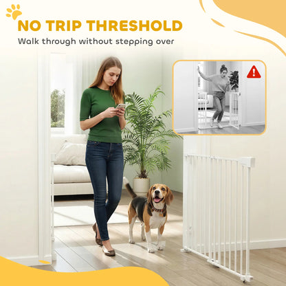 29"-44" Wide Dog Gate, 29" H, Auto-Close, Wall-Mounted Pet Gates at Gallery Canada