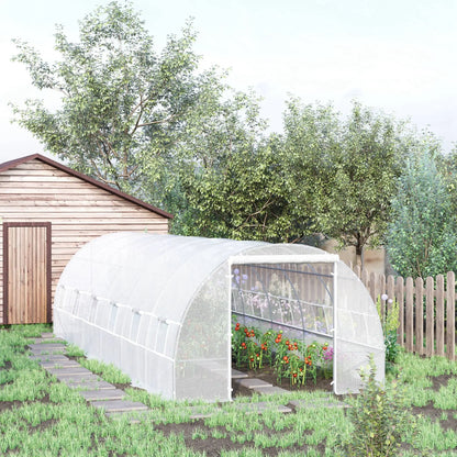 26' x 10' x 6.6' Large Walk in Tunnel Greenhouse Garden Plant Seed Green House Premium Steel Frame Tunnel Greenhouses at Gallery Canada