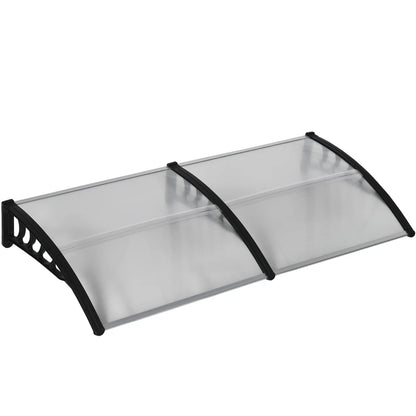 Awning Door Canopy, 78.7" x 37.8", Polycarbonate Outdoor Patio Cover, Clear Door Awnings at Gallery Canada