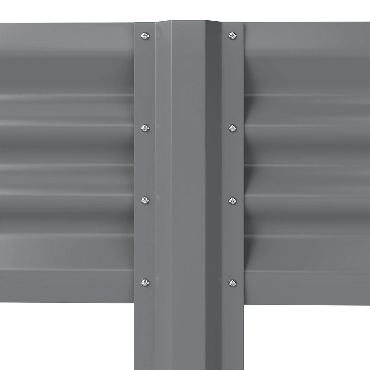 Raised Garden Bed With Legs Storage Shelf 31.5" Silver Grey, Silver Grey Elevated Garden Beds at Gallery Canada