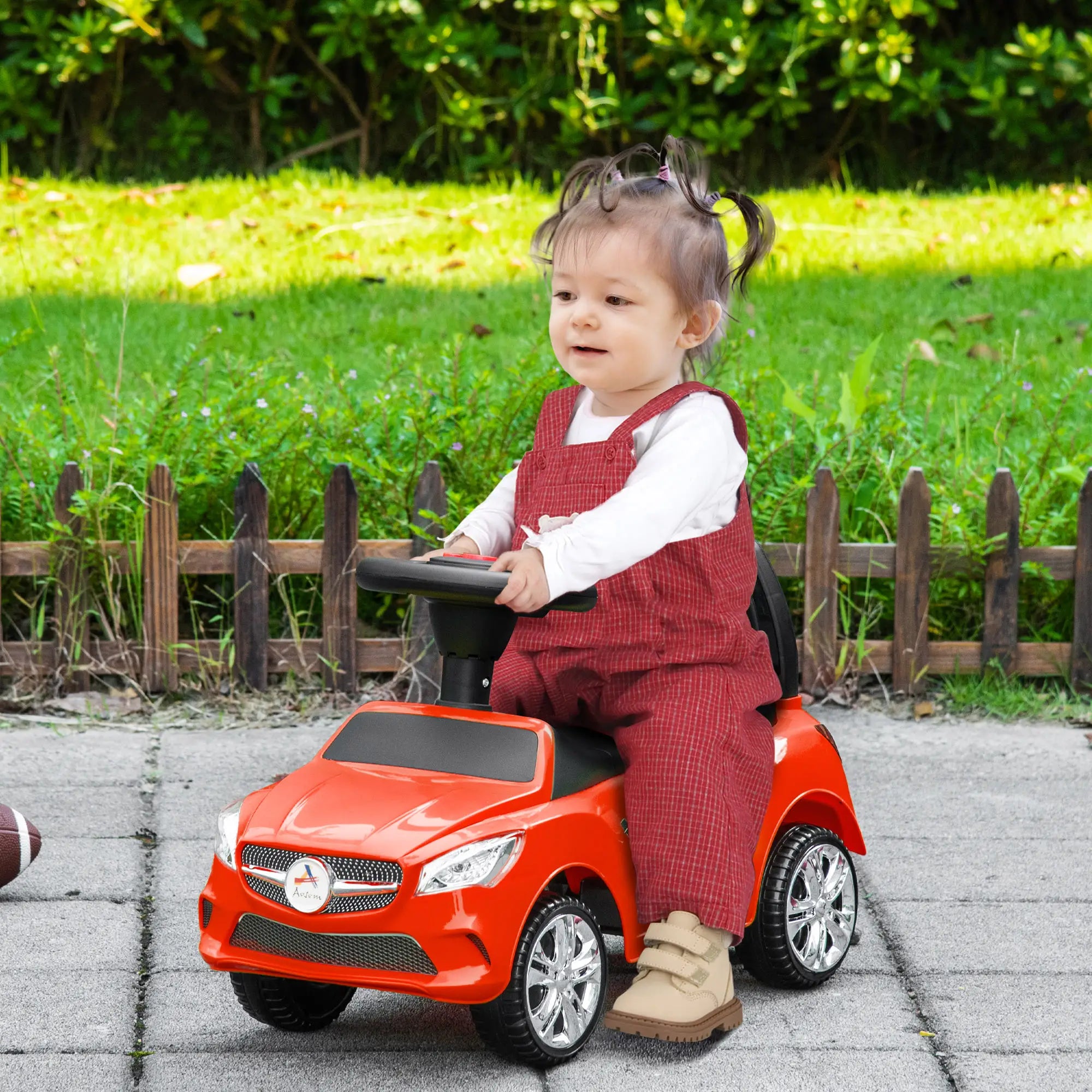 Kids Ride On Push Car, Foot-to-Floor Sliding Toy, Red Push Cars for Toddlers at Gallery Canada