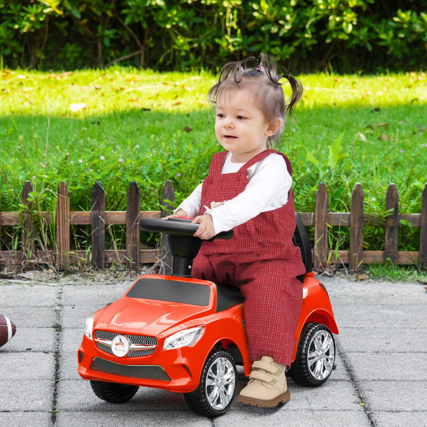 Kids Ride On Push Car, Foot-to-Floor Sliding Toy, Red Push Cars for Toddlers at Gallery Canada