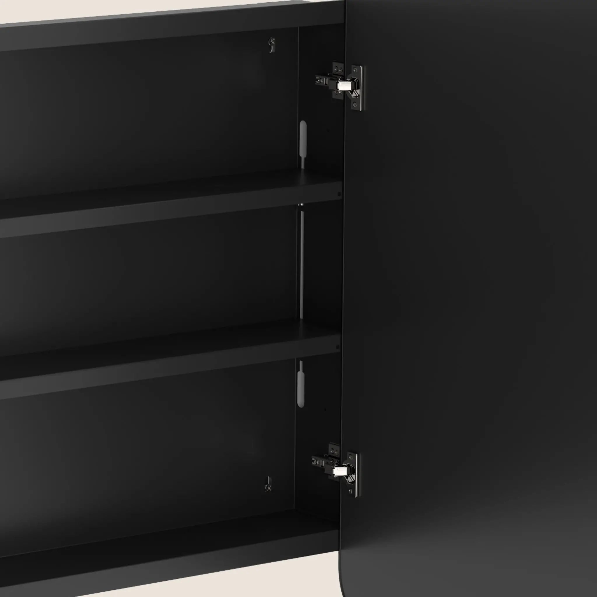 30 x 24 Inch Bathroom Medicine Cabinet, Mirror, Shelves, Black Mirror Medicine Cabinets at Gallery Canada