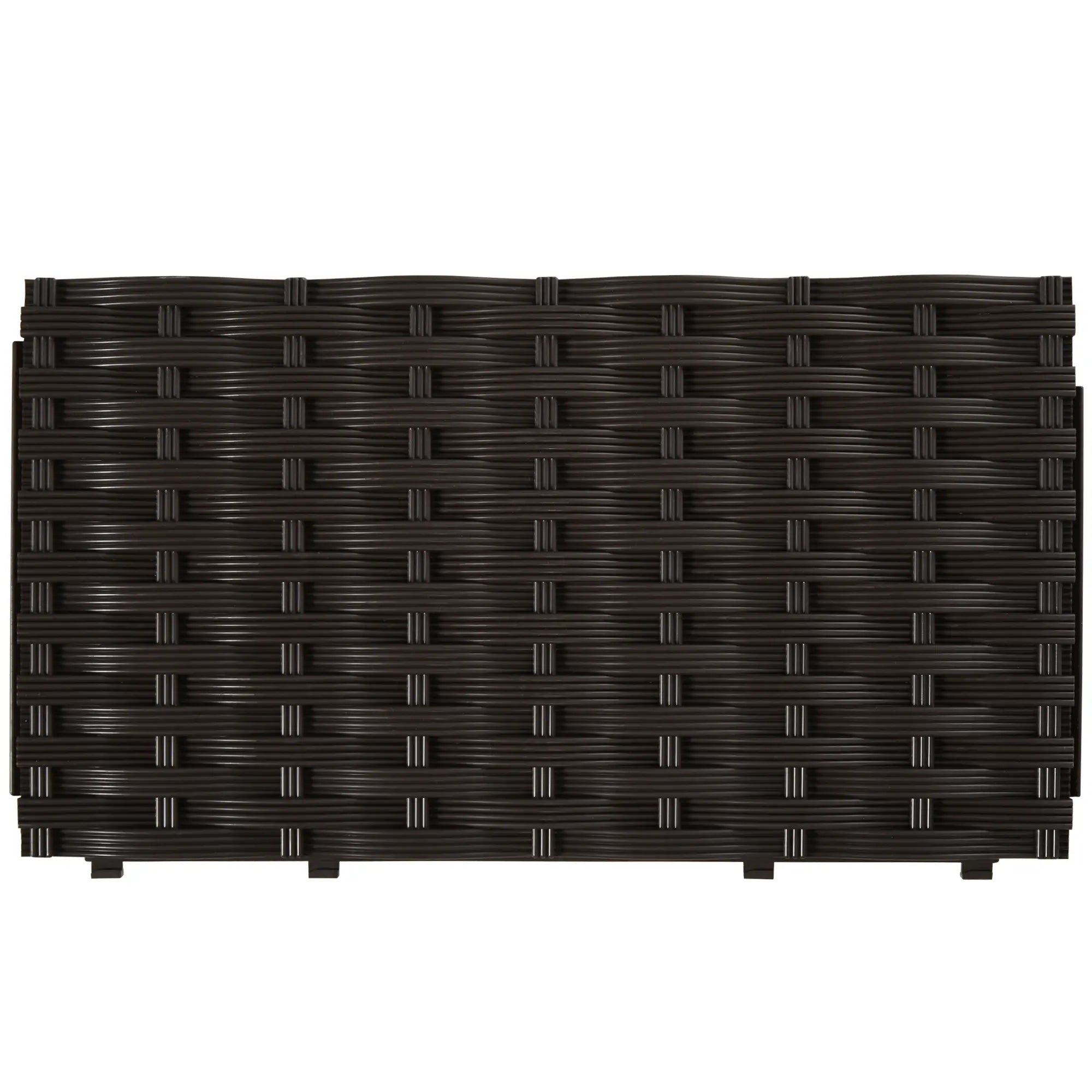 Raised Garden Bed, PP Flower Bed, Vegetable Herb Grow Box, Brown Elevated Garden Beds at Gallery Canada