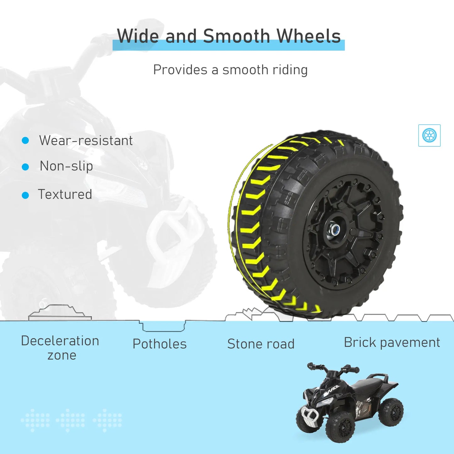 4 Wheels Ride on Toy for Kids, Foot To Floor Slider, 18-36 Months, Black Push Cars for Toddlers at Gallery Canada