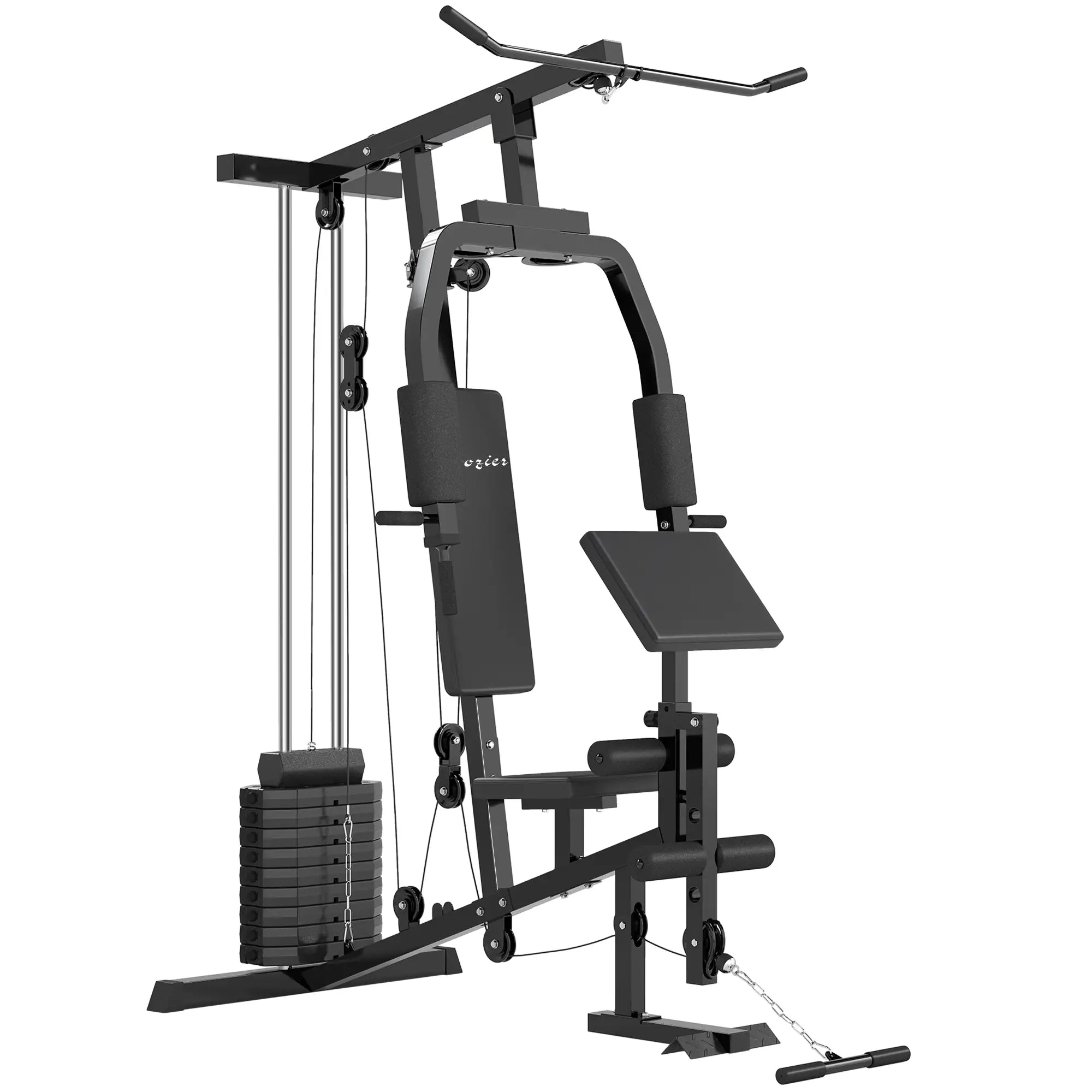 Multifunction Home Gym, Power Exercise Machine, Weight Training, Black Power Towers at Gallery Canada
