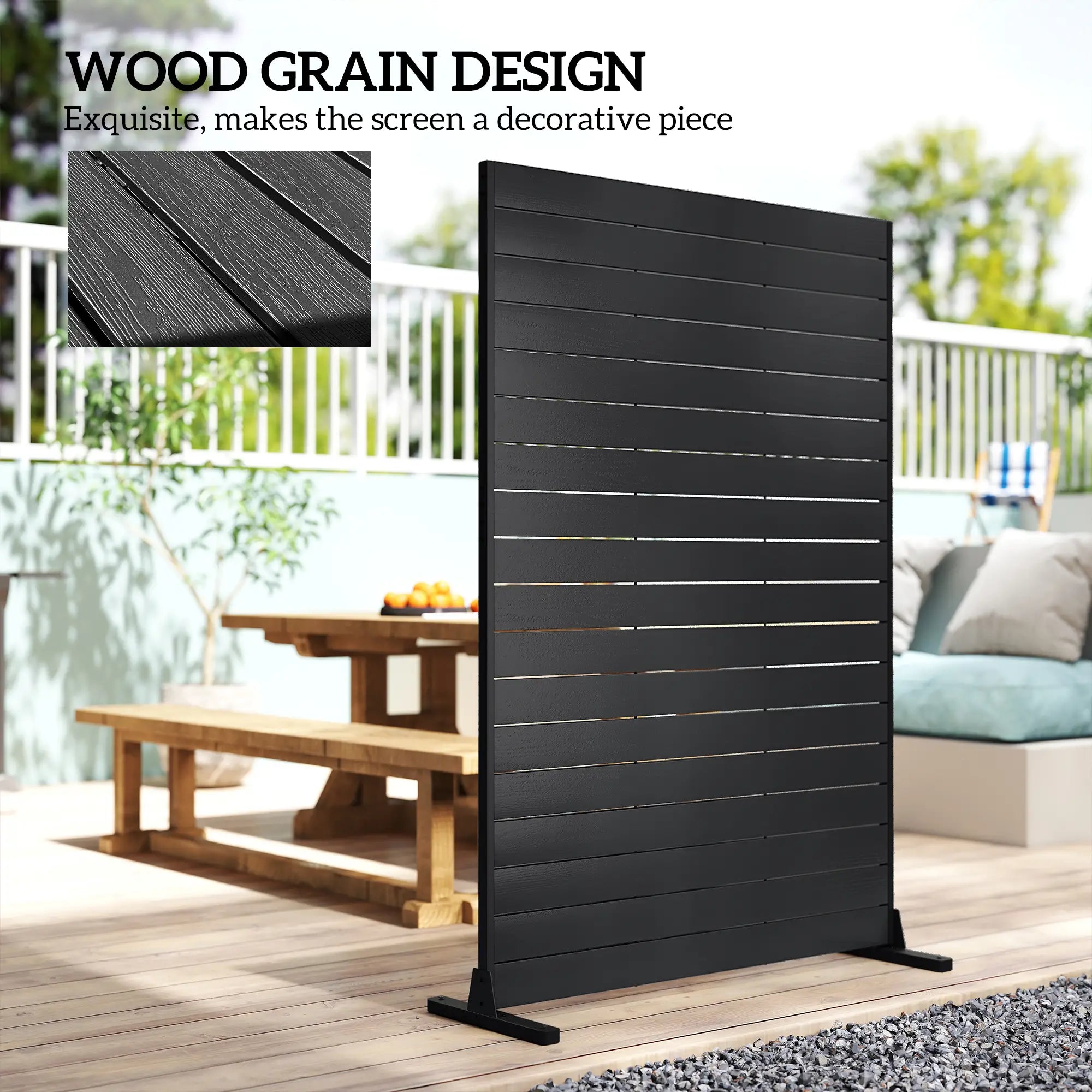 Outdoor Privacy Screen, 47.2