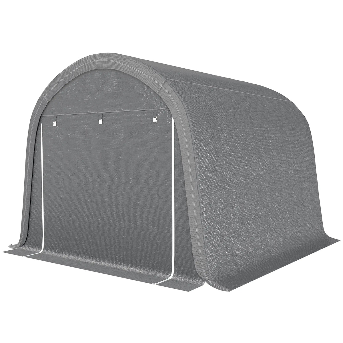 10' x 10' Outdoor Storage Tent, Heavy Duty Waterproof, Light Grey Sheds Light Grey at Gallery Canada
