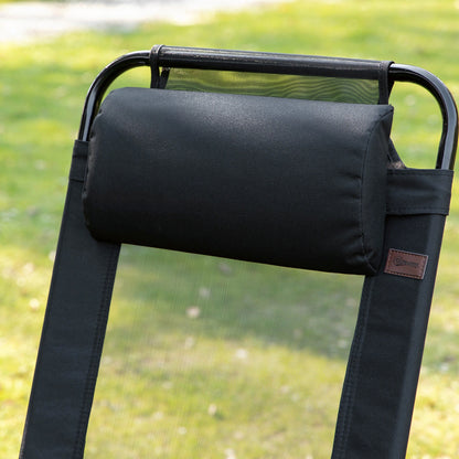 Set of 4 Folding Camping Chairs, Black Patio Chairs at Gallery Canada