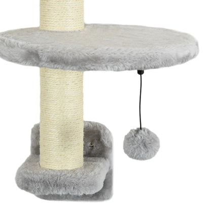 3PCs Cat Shelves, Hammock, Scratching Posts, Platforms, Grey Cat Climbing Wall at Gallery Canada