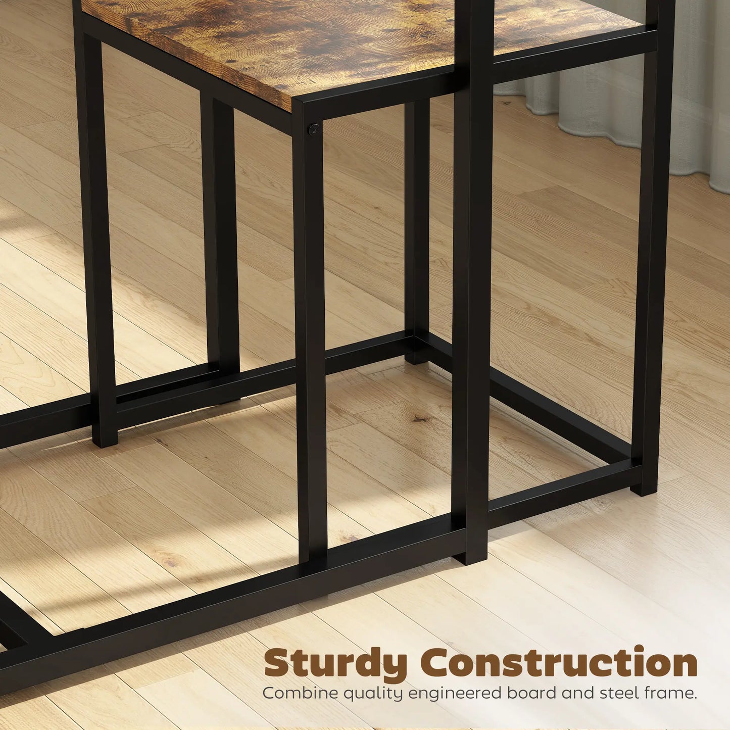 Industrial Dining Set For 2, Kitchen Table And Chairs Dining Table Sets at Gallery Canada