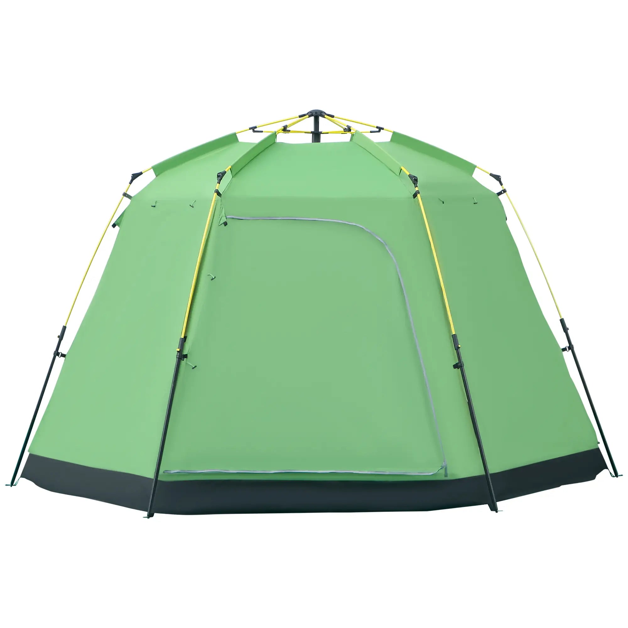 6 Person Instant Tent, 2-Tier Fabric With 4 Windows, Portable Camping, Green Camping Tents at Gallery Canada